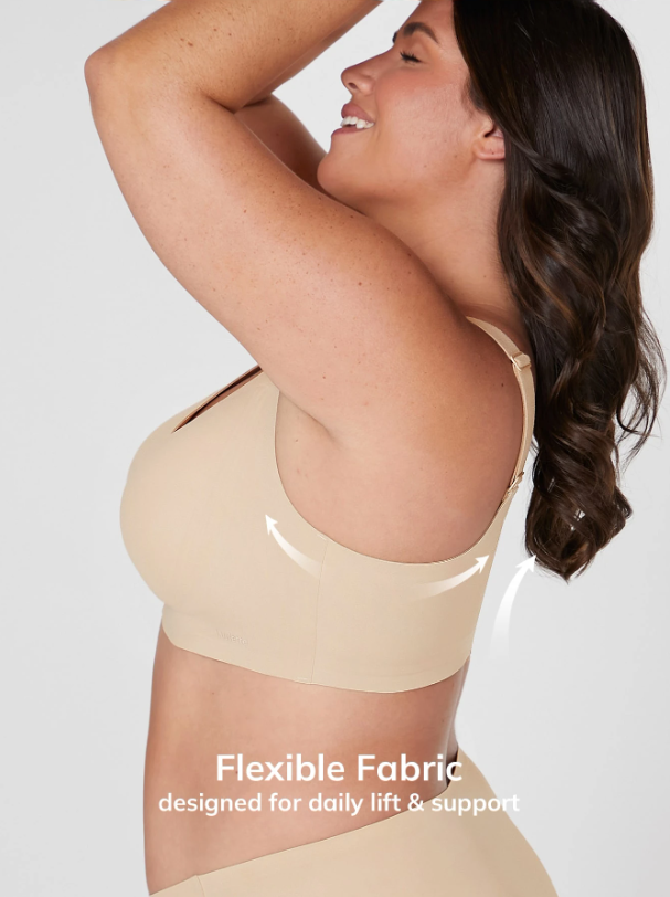 Sujetador Luvlette 2NDSKIN plus cobertura total crema talla L
